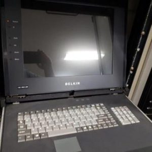 LCD 17" Display & Keyboard Console