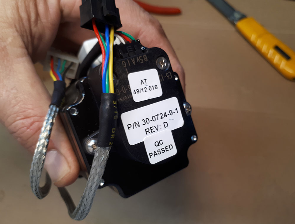 30-0724-9-1 POL MOTOR AND WIRING